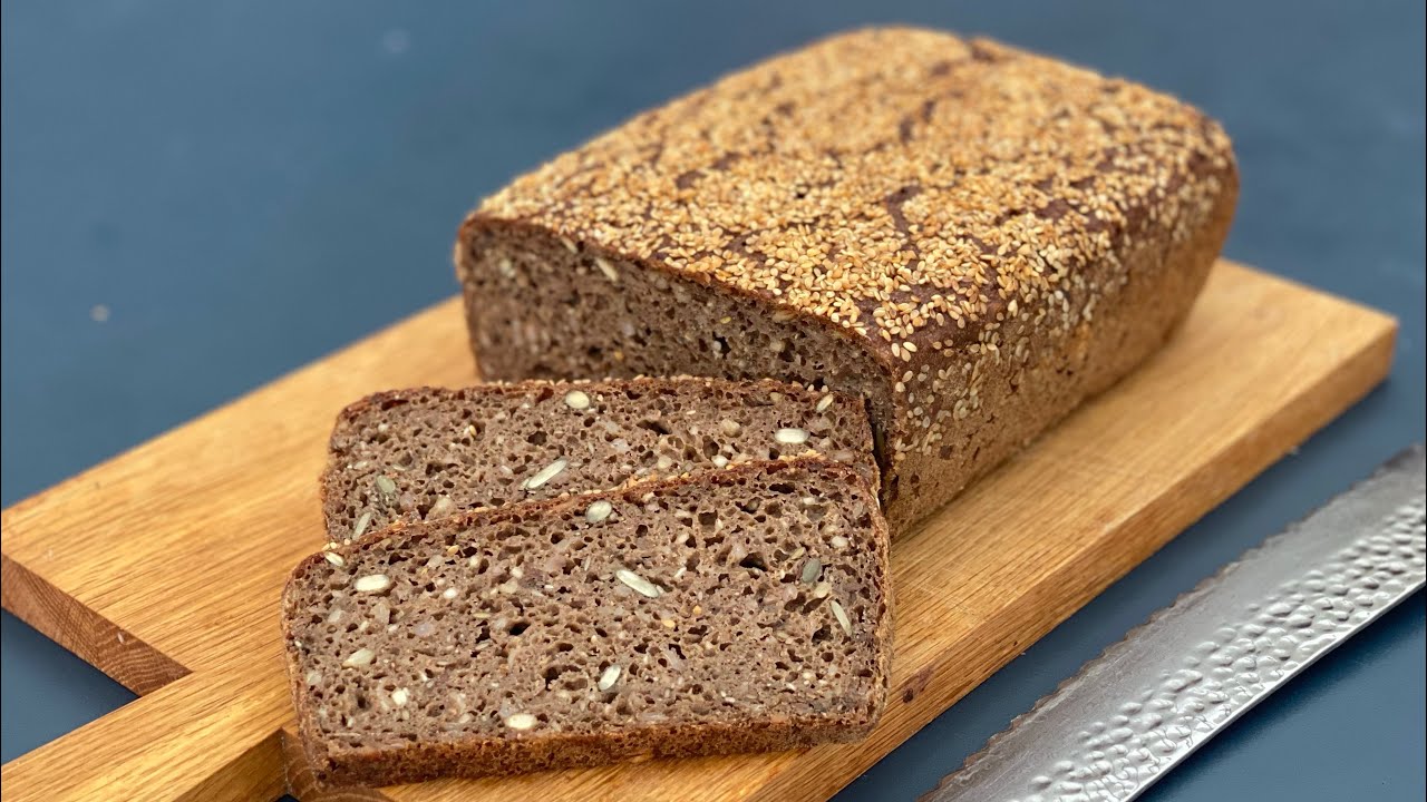 Softkerne rugbrød med surdej