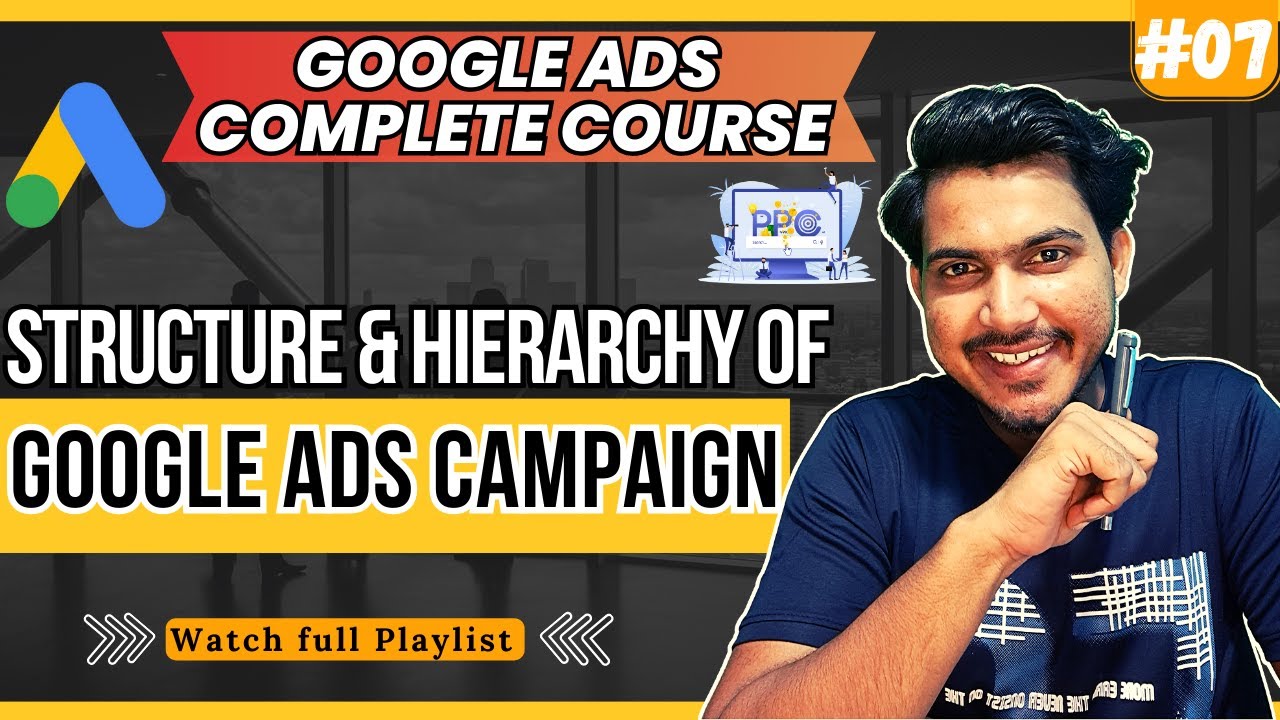 Structure & Hierarchy of Google Ads Account | Structure of Google Ads Campaign #07
