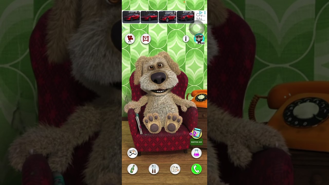 Talking Ben does all Android 11 ringtones (sped up)