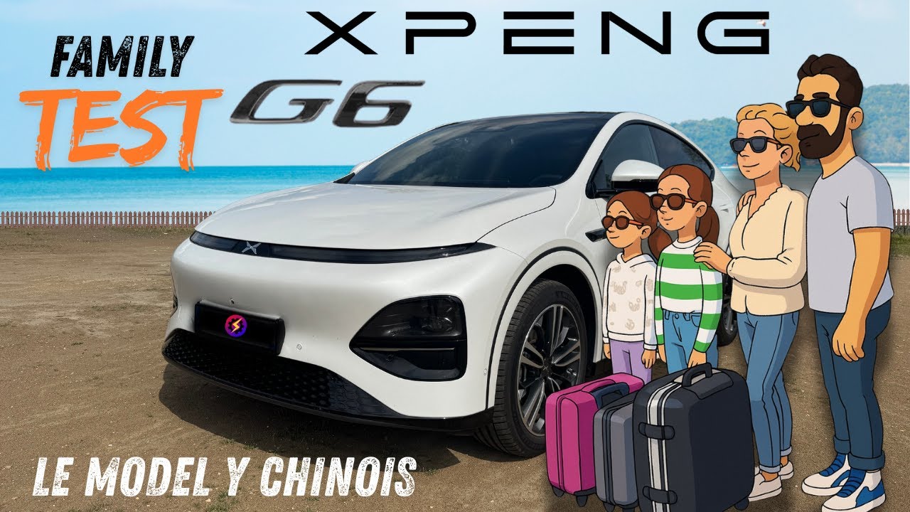 Road trip en famille en XPENG G6, le model Y chinois !!!