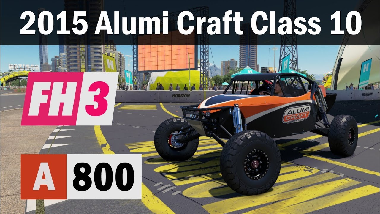 Forza Horizon 3 - 2015 Alumi Craft Class 10 Race Car, Race