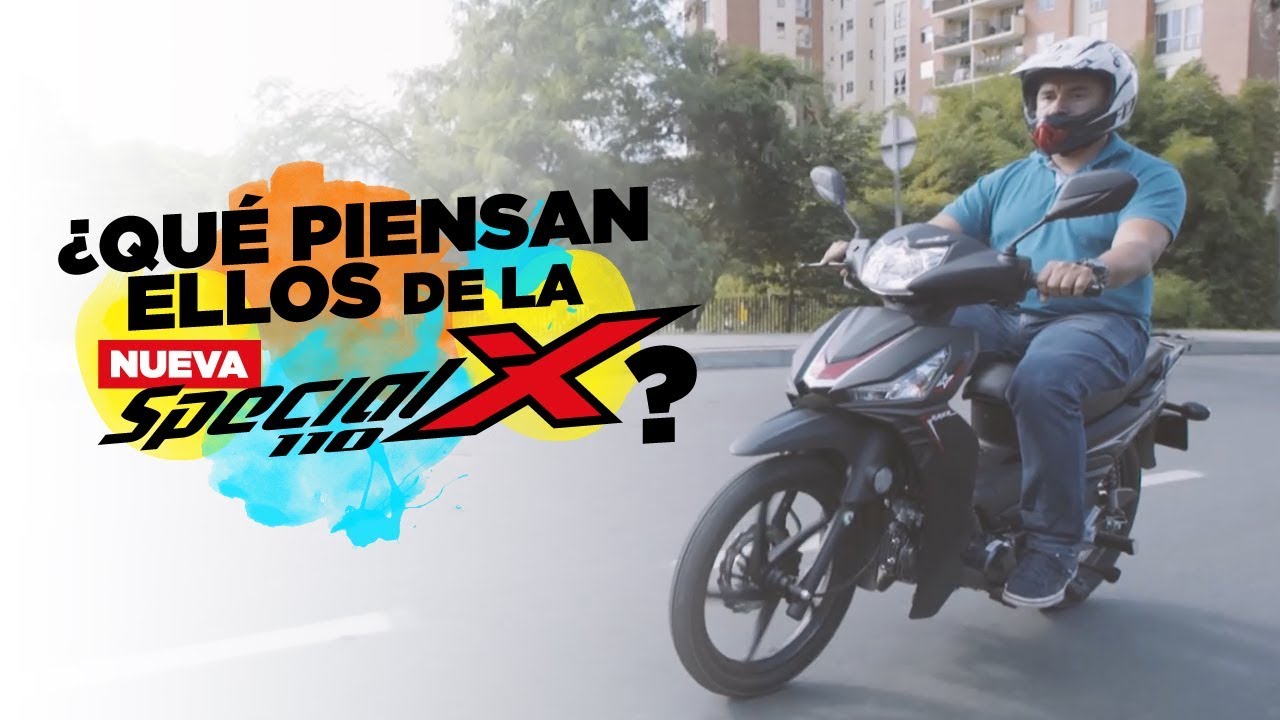 Conoce la nueva Special 110 X
