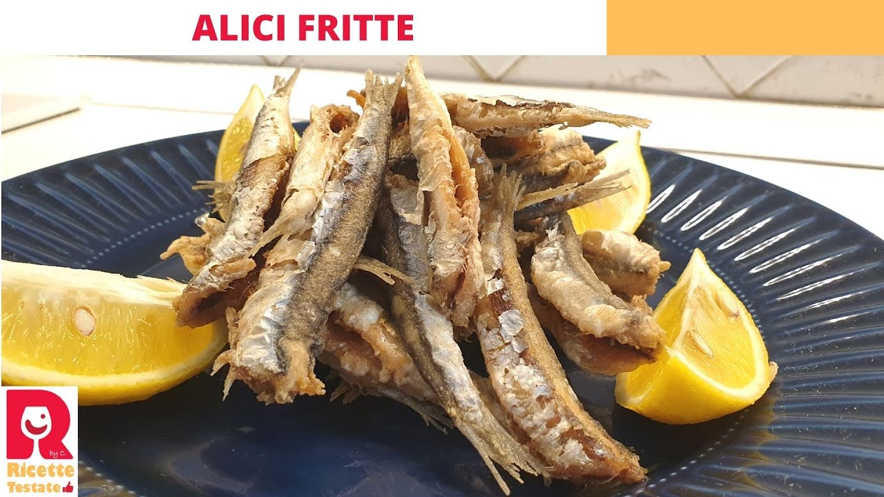 Come fare le Alici fritte con sola farina