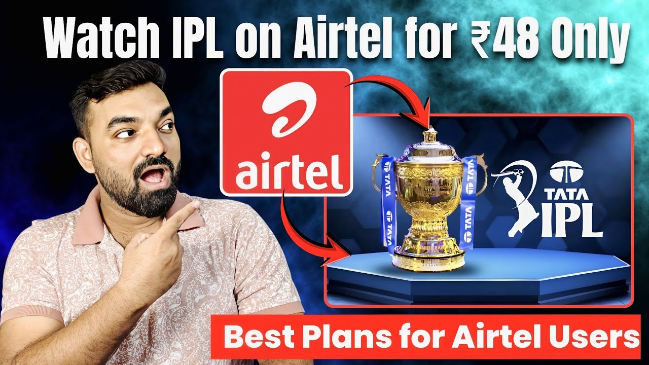 Best Plans for Airtel Users | Watch IPL 2026 on Airtel for ₹48 #Airtel #JioHotstar #IPL2026