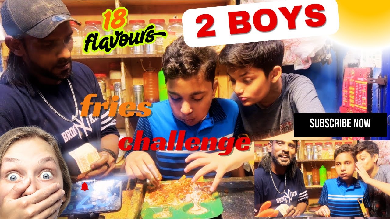 Fries Frenzy Challenge: 2 Boys, 18 Flavors,  Winning  5000