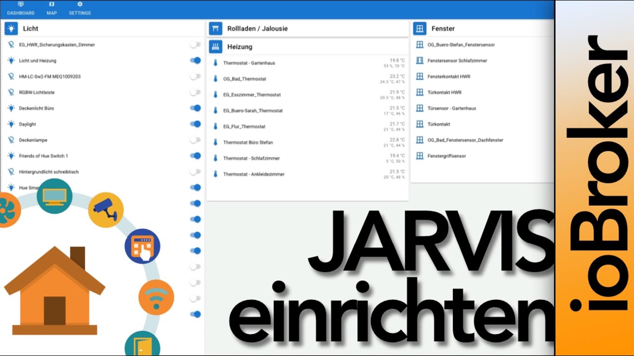 ioBroker Jarvis #1 - Dein Einstieg in eine einfache Visualisierung | verdrahtet.info [4K]