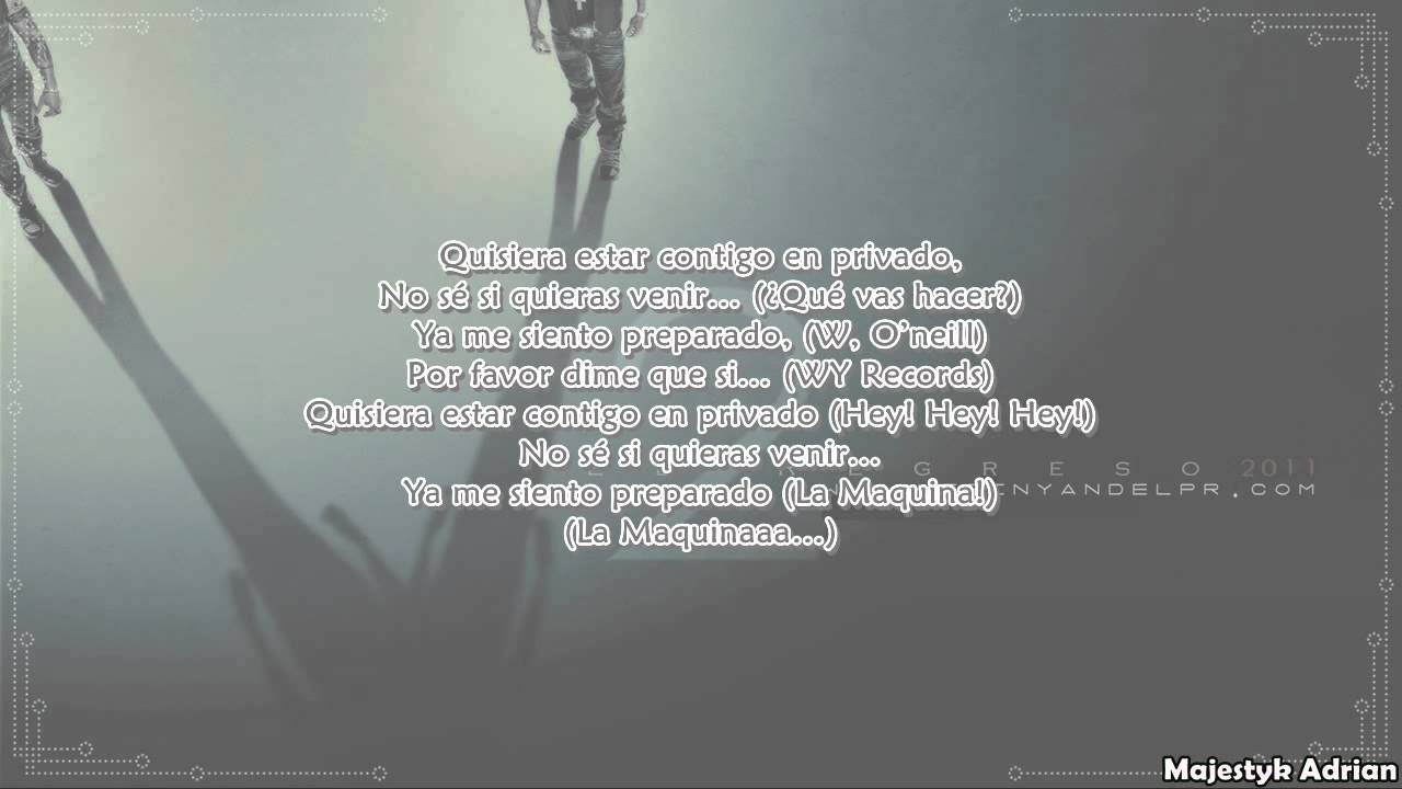 Wisin & Franco El Gorila Ft O'Neill - Uy, Uy, Uy (Letra)