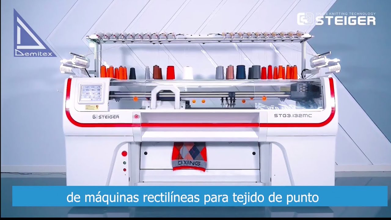 Maquina Steiger STG 3.132 MC - presentación oficial Demitex