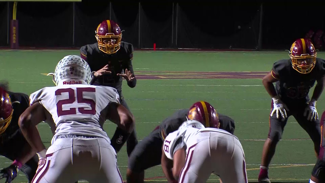 Sacred Heart Prep at Menlo-Atherton Football | Teddy Purcell vs Troy Franklin 10.18.19