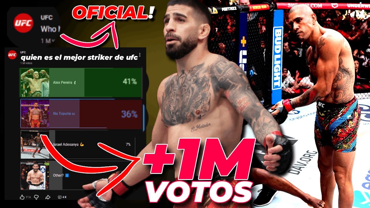 TOPURIA NO es el MEJOR STRIKER segun UFC y TU OPINIÓN