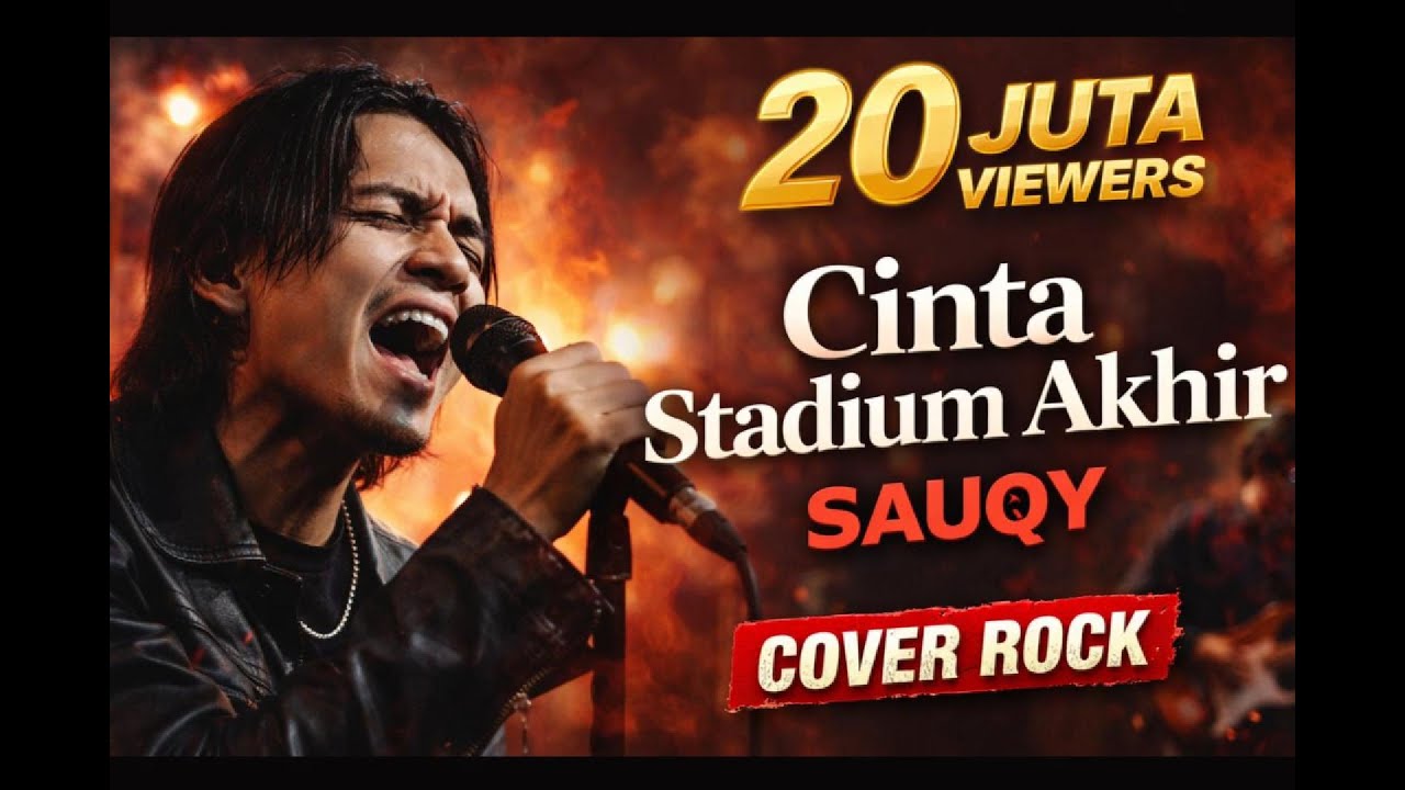 Cinta Stadium Akhir – Sauqy | Cover Rock Paling Nyesek & Nendang 🔥