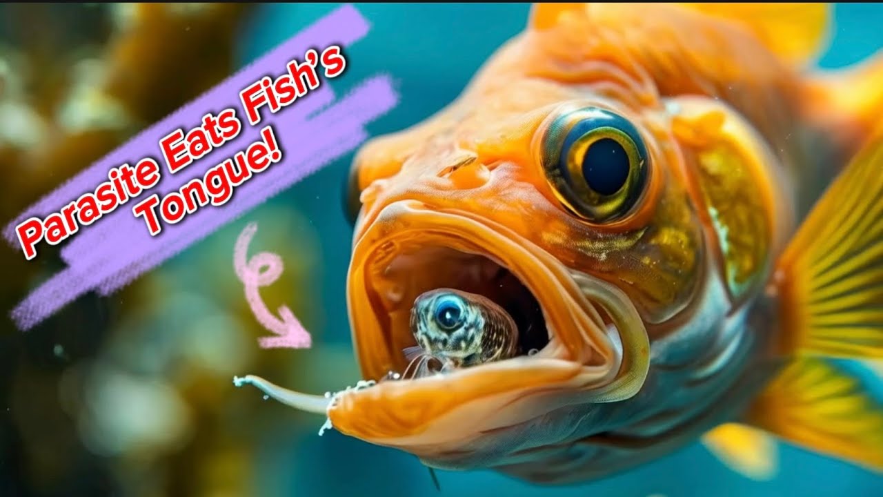 Incredible Parasite That Eats and Becomes the Fish&rsquo;s Tongue!!