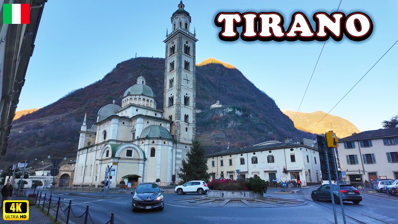 Tirano Italy Walking Tour | Famous Bernina Express Route to Switzerland