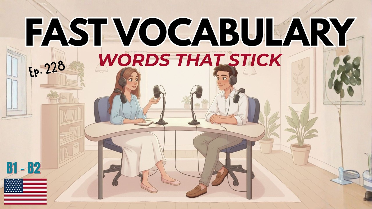 The fastest way to build vocabulary naturally | English podcast