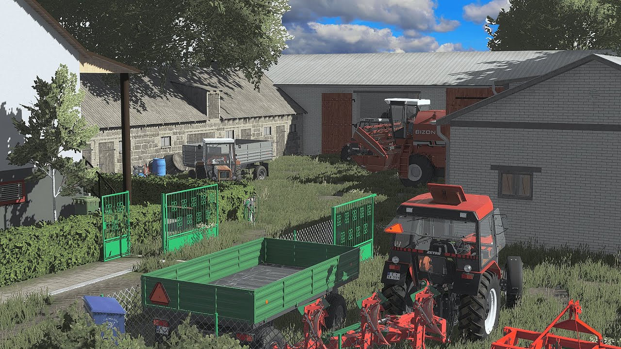 DOWNLOAD SAVE|BUDOWA POLSKIEGO ŚREDNIEGO GOSPODARSTWA😍⚒️|ZDZIECHÓW|FS22
