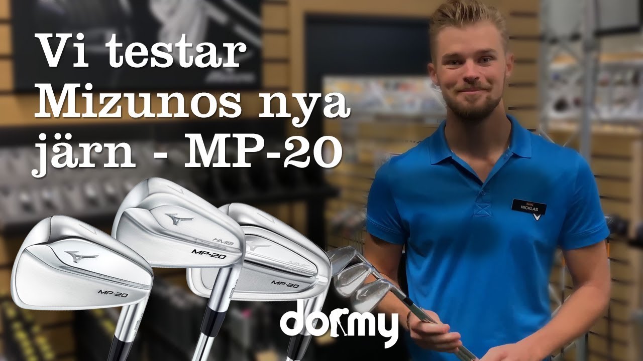 Vi testar nya Mizuno MP-20 - MB, MMC & HMB