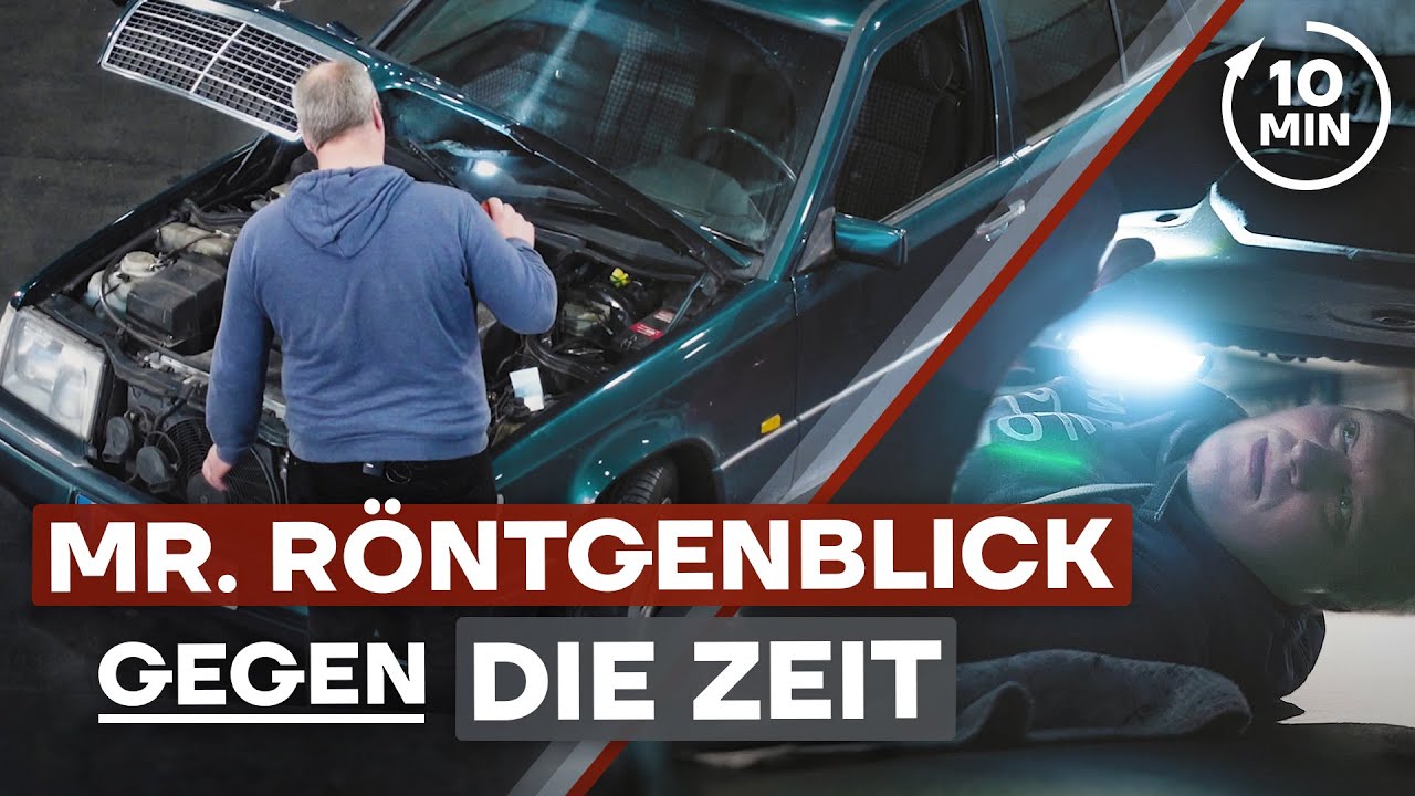 Findet er in 10 Minuten alle Mängel am Mercedes-Benz W124 T-Modell?