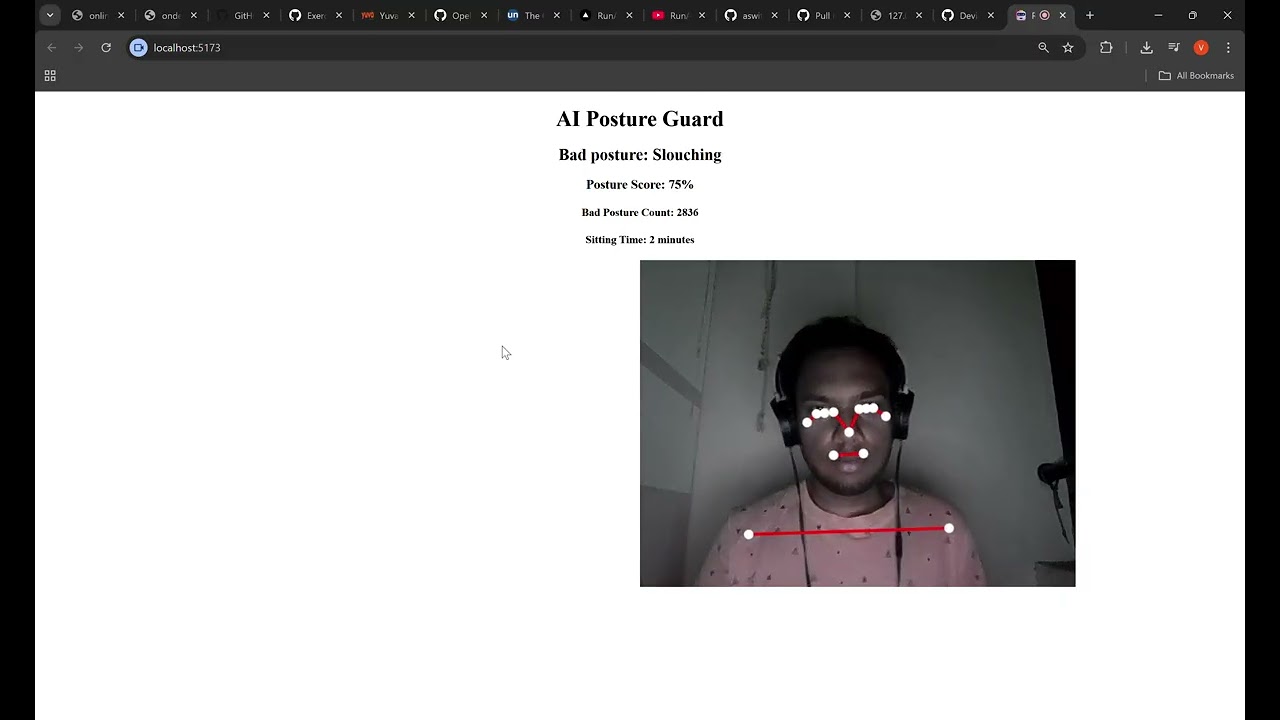 AI Posture Detetction using ML And DL