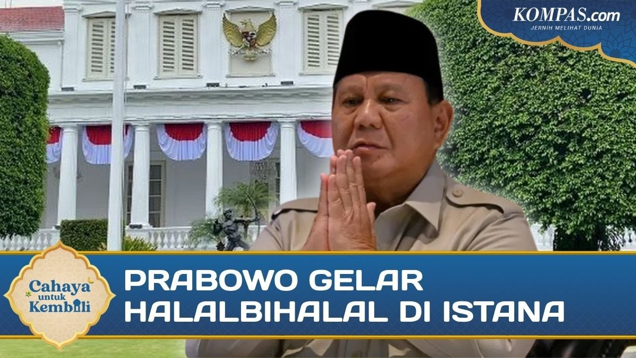 Prabowo Gelar Open House di Istana, Terbuka untuk Umum