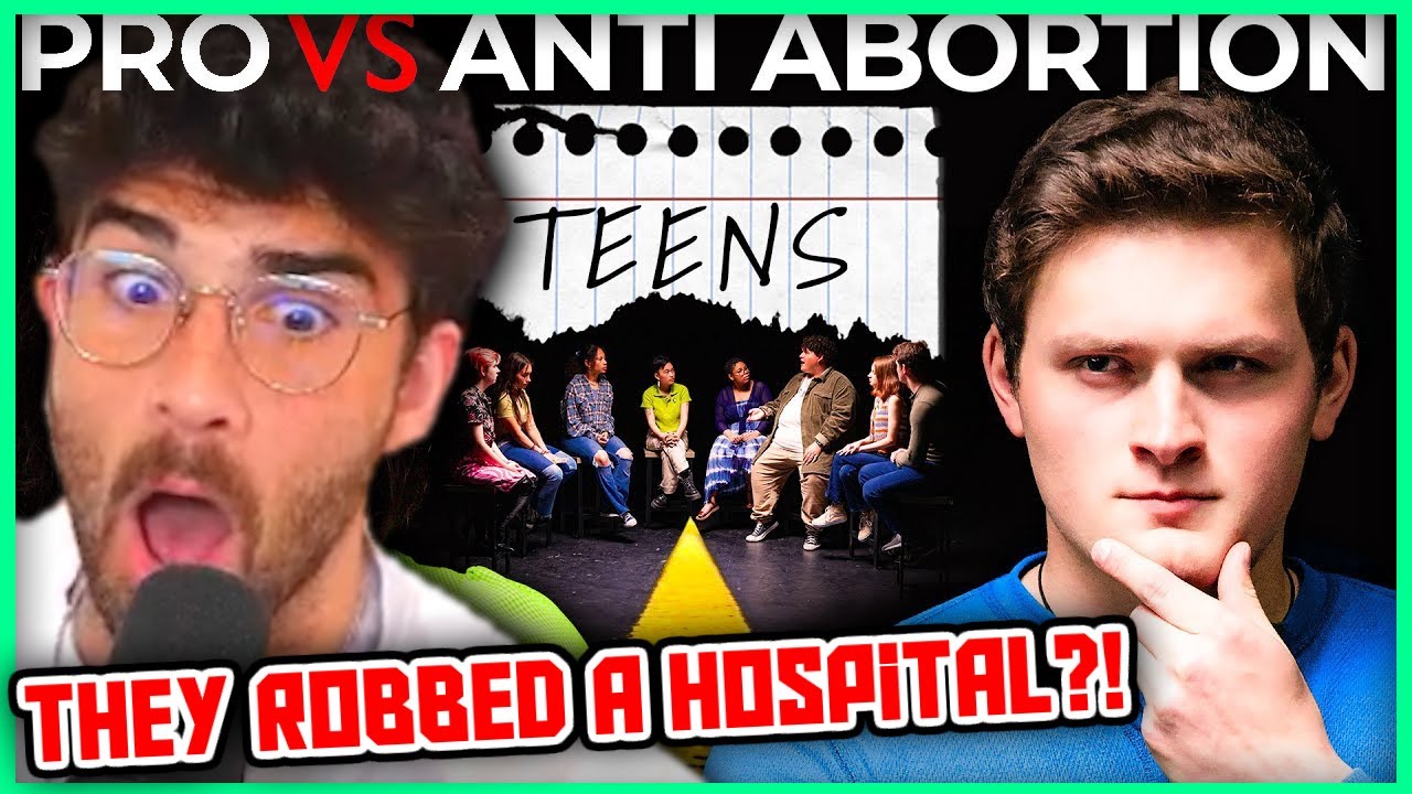 Should Men Have A Say? Pro vs Anti Abortion Teens | Hasanabi Reacts to Jubilee