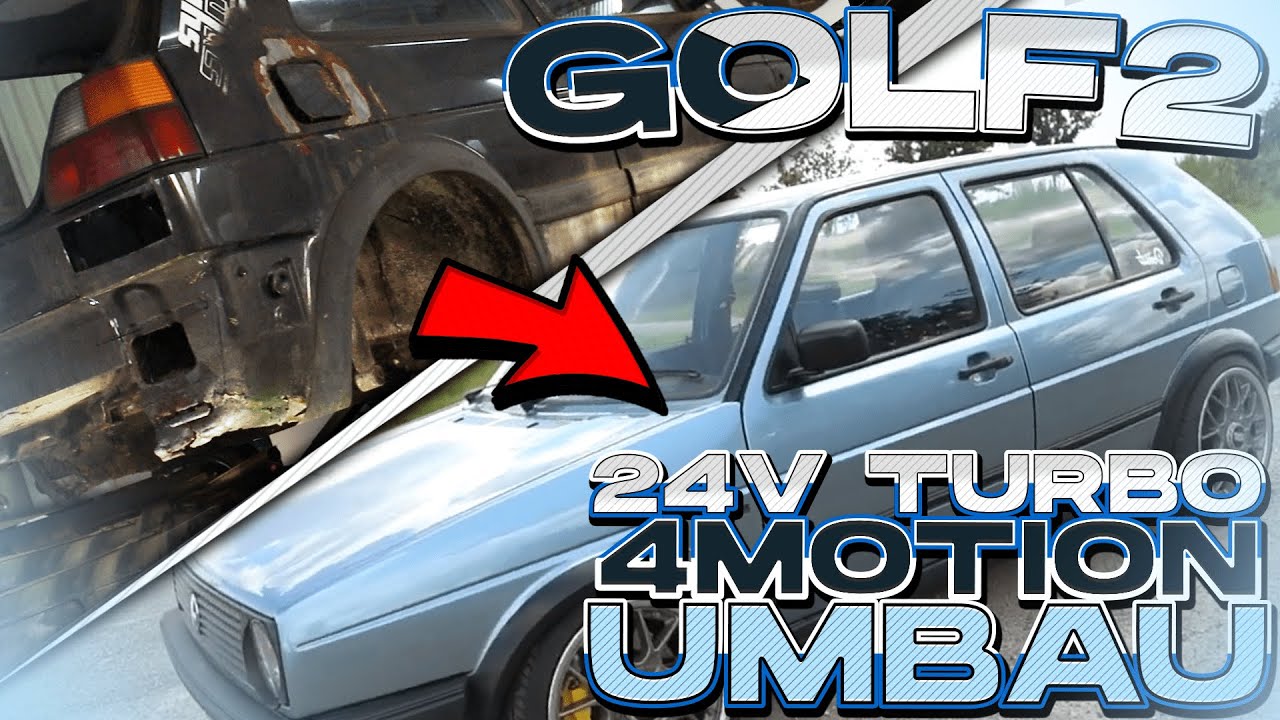 VR6 SAUGER wird zum TURBO! 💥💨Golf2 24V Turbo 4MOTION SLEEPER Umbau🔥! TEIL 1 | Hot Wheelz