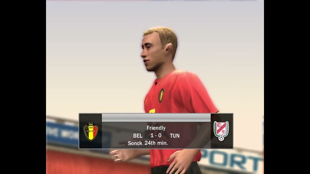 PC Fifa 07 Belgium Vs Tunisia