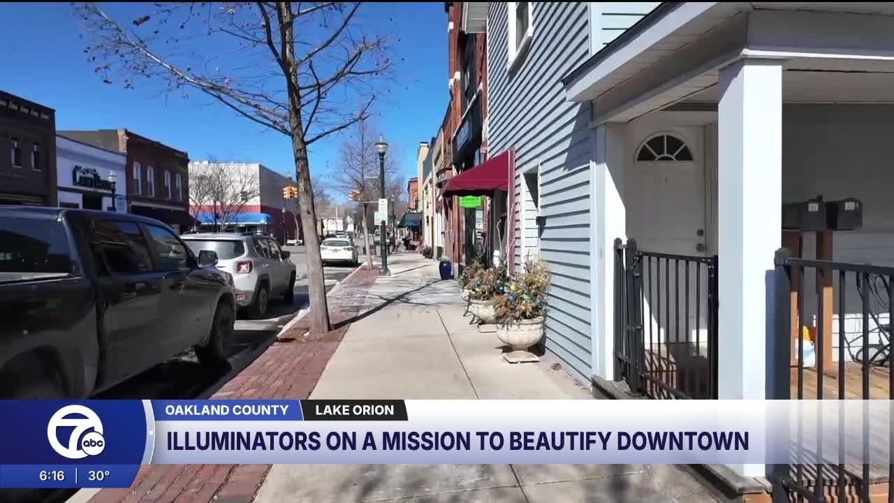 Illuminators on a mission to beautify downtown Lake Orion