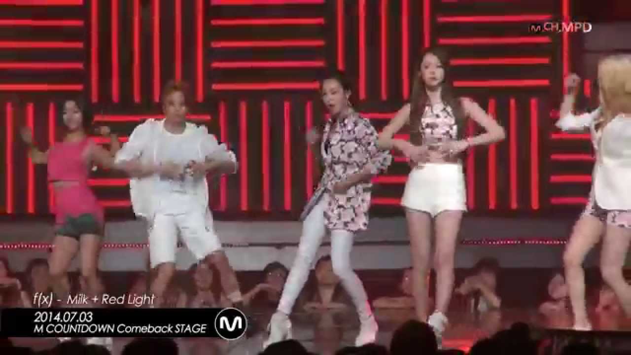 [MPD/직캠] 140703 f(x) MILK+Red Light / full.shot