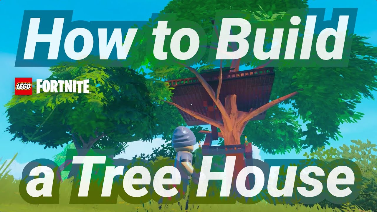 How to Build a Tree House ツリーハウスの作り方！#LEGOfortnite