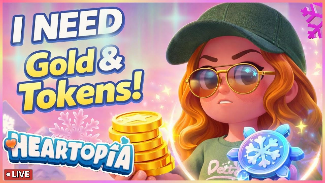 ❄️ I NEED Gold & Tokens! Winter Frost Event Grind LIVE 💙 Shops, Rewards & Frost Fishing | Heartopia