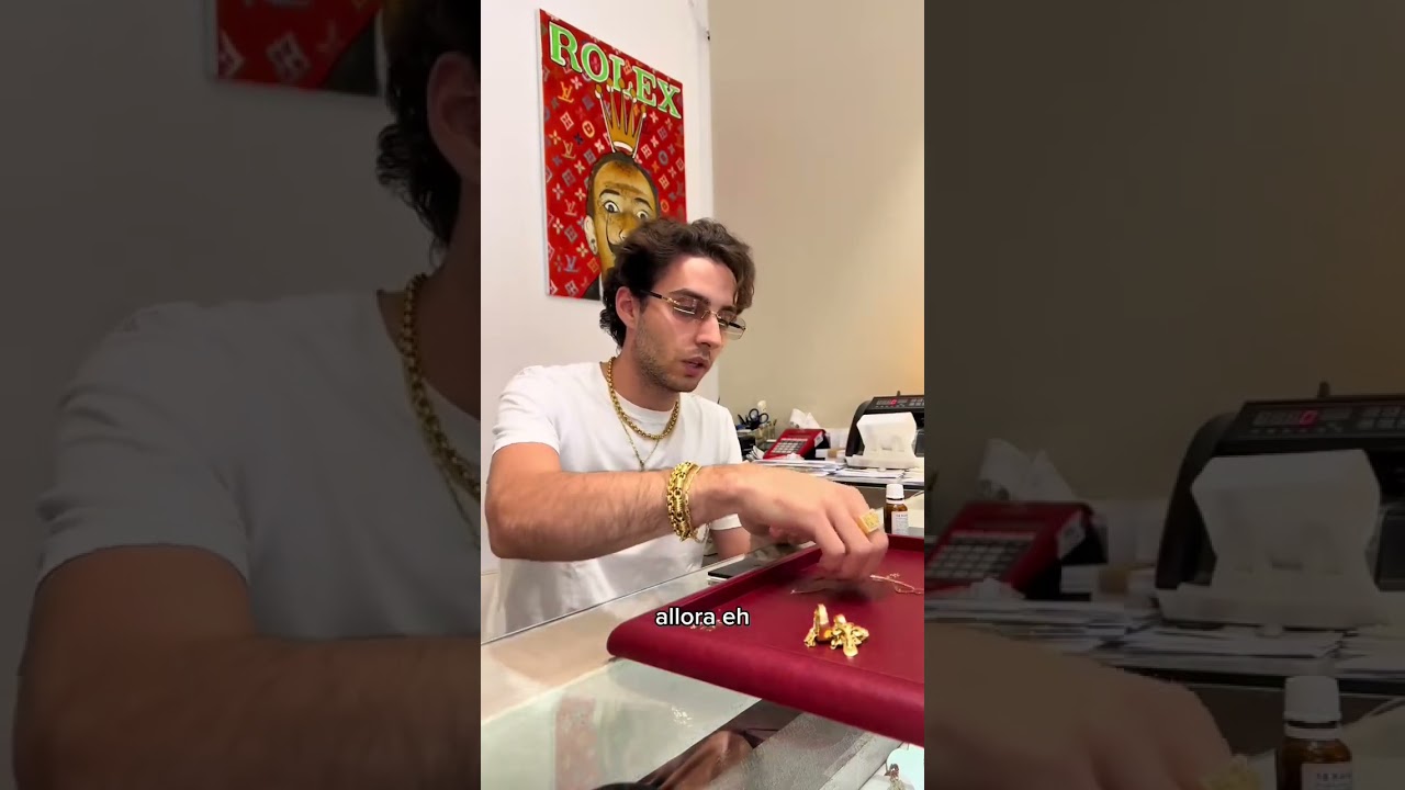 IL GIOIELLIERE - Il mio olfatto ha smentito un cliente furbetto🫡💎 