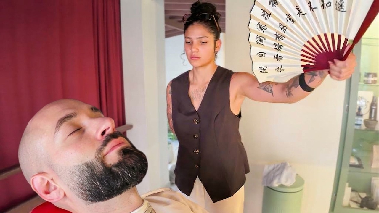 Laid-back CLASSIC SHAVE with Barber Isabella &ndash; Medell&iacute;n 🇨🇴