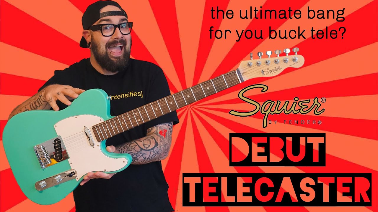 Best Sub £150 Budget Tele? Squier Debut Telecaster Review Demo