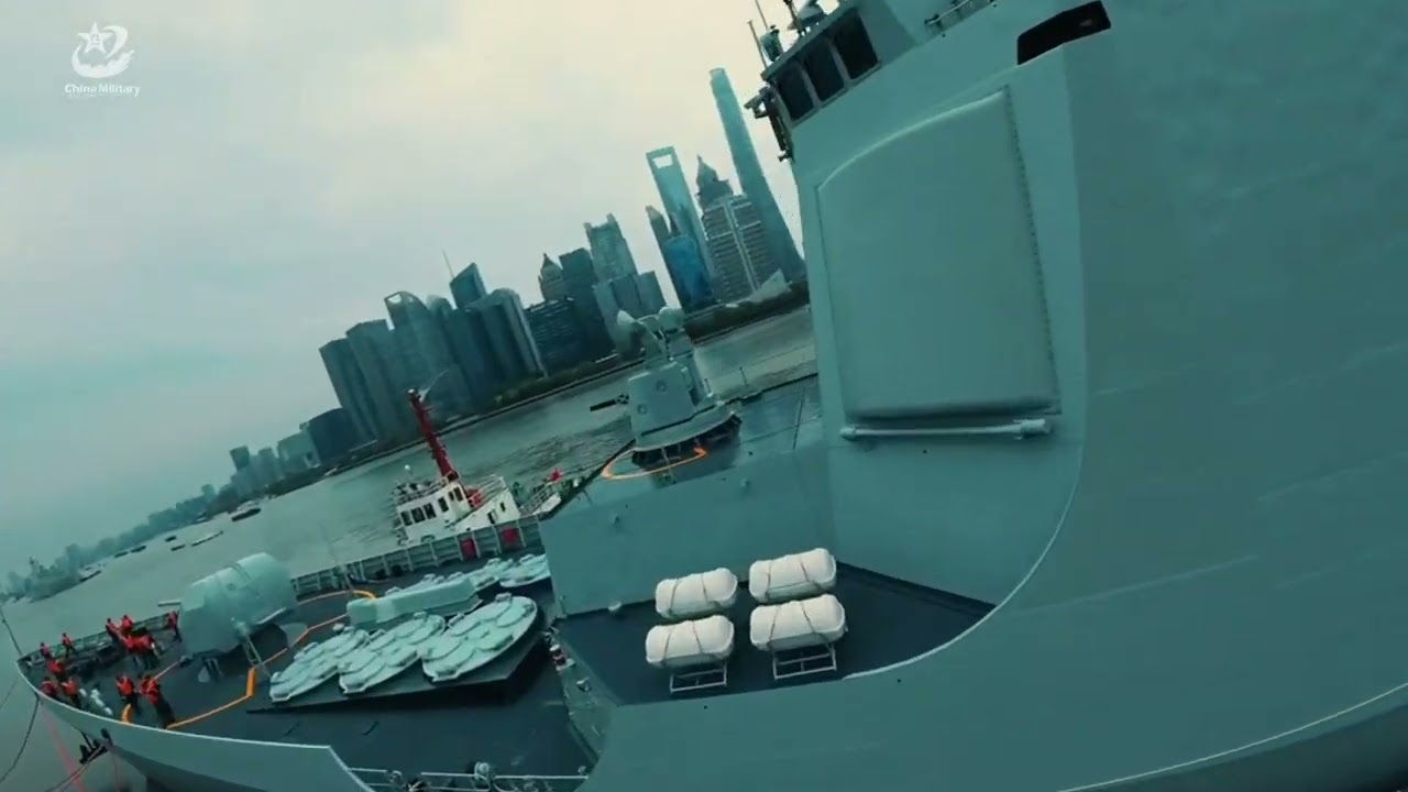 Chinese Navy's Open Ship Day Activities in Shanghai