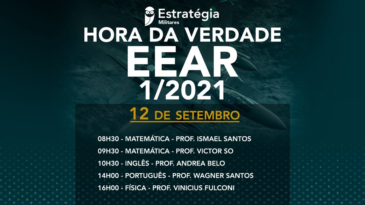Hora da Verdade EEAR 1/2021: Revis&atilde;o Geral