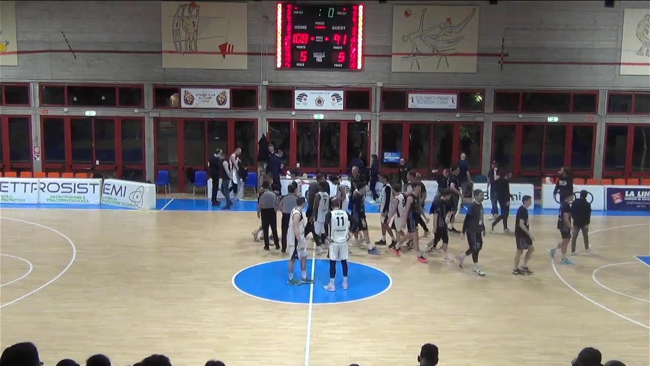 SPEZIA BASKET CLUB VS  BASKETBALL GALLARATE