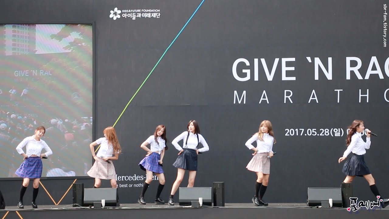 170528 에이핑크(APINK) Fullcam Nocut [Give & Race] 직캠 by 포에버