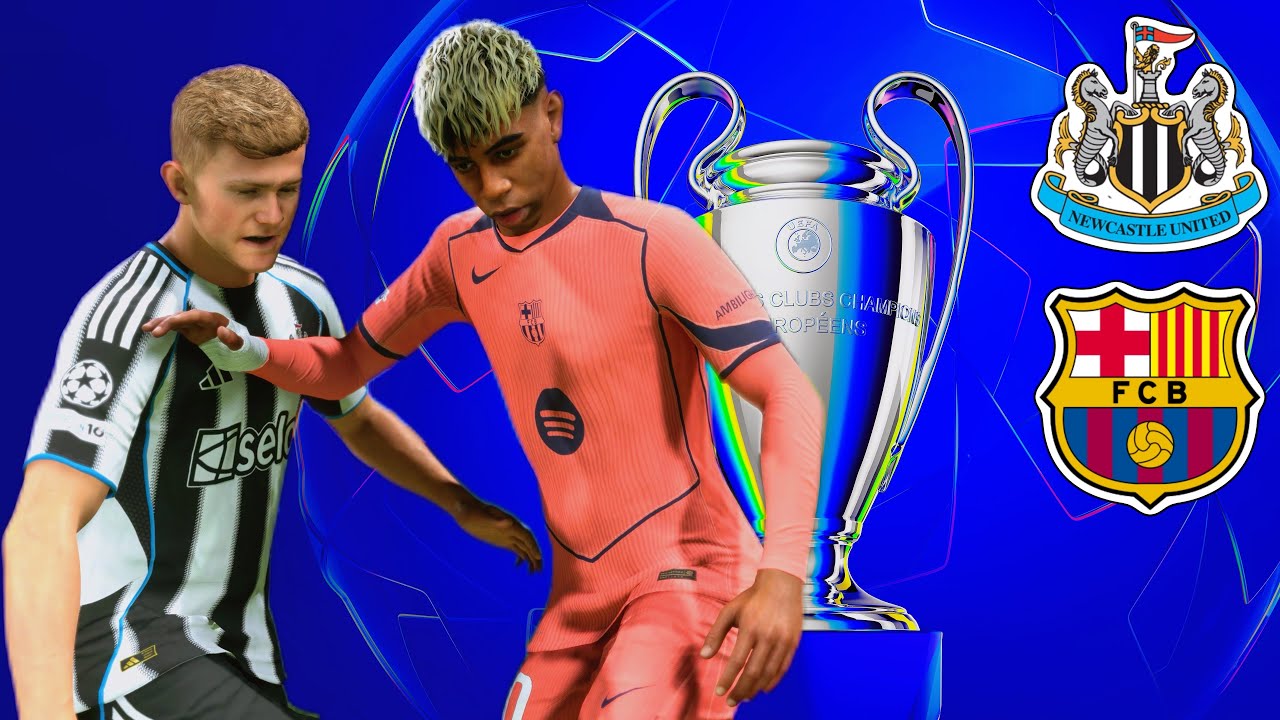 NEWCASTLE UTD va FC BARCELONA | UEFA CHAMPIONS LEAGUE | EA SPORTS FC 26 | PS5