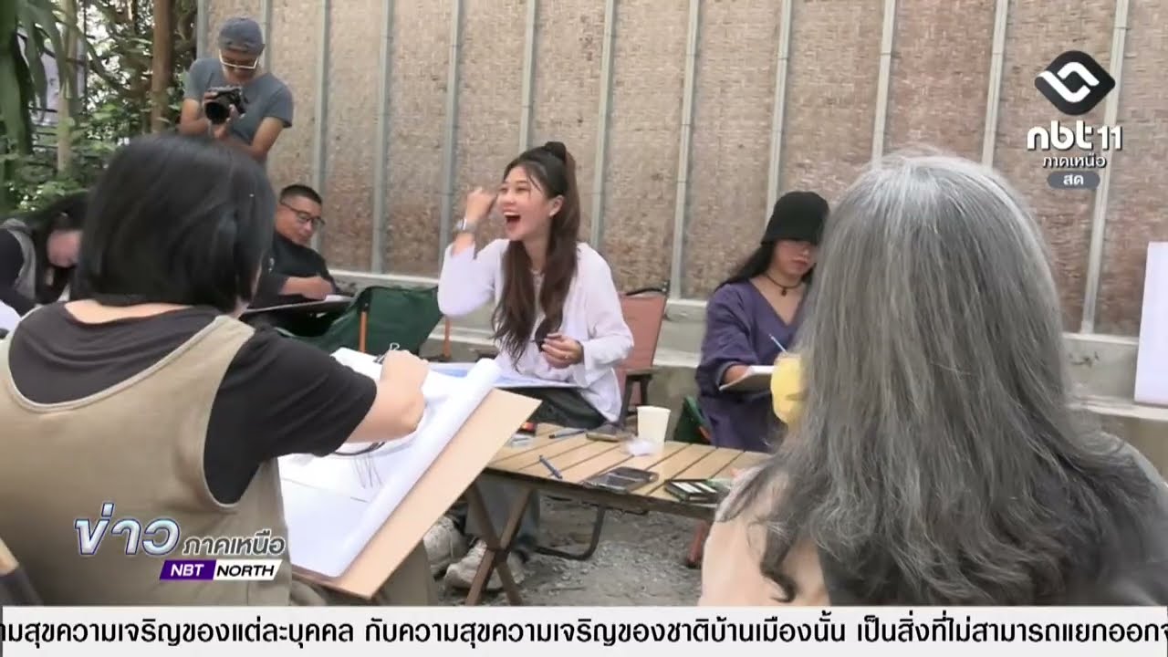 ข่าวภาคเหนือ   02 มีนาคม 2569 เชียงใหม่   Serene Strokes ผสานศิลป์ 4 ชาติ ผ่อนคลายจิตใจ