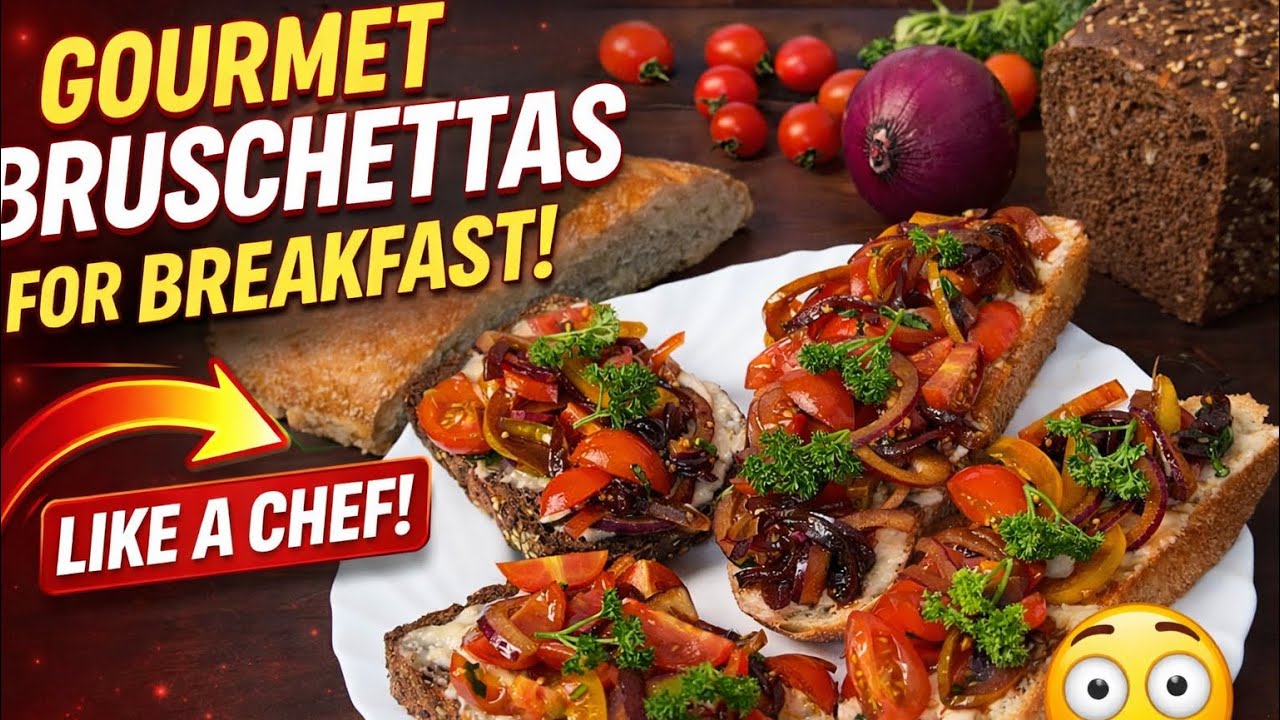 “Breakfast Bruschetta That Tastes Like a 5-Star Restaurant”