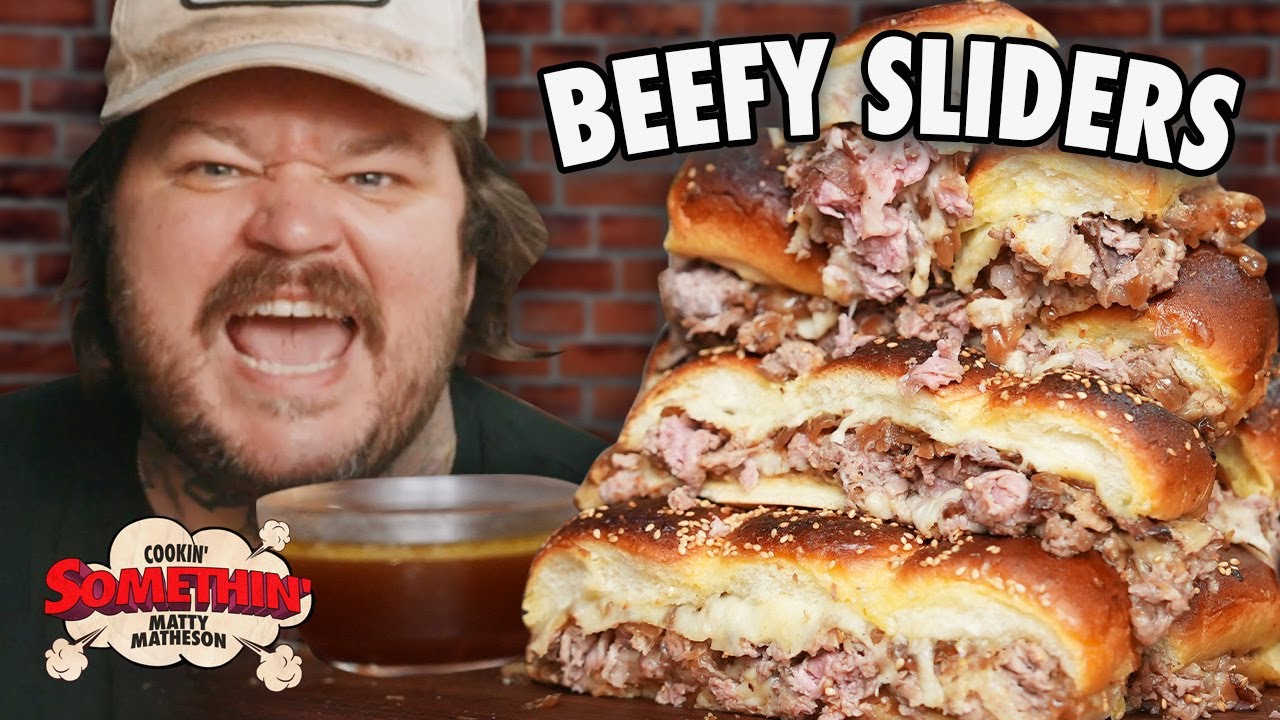 BIG GAME Sliders | Cookin' Somethin' w/ Matty Matheson