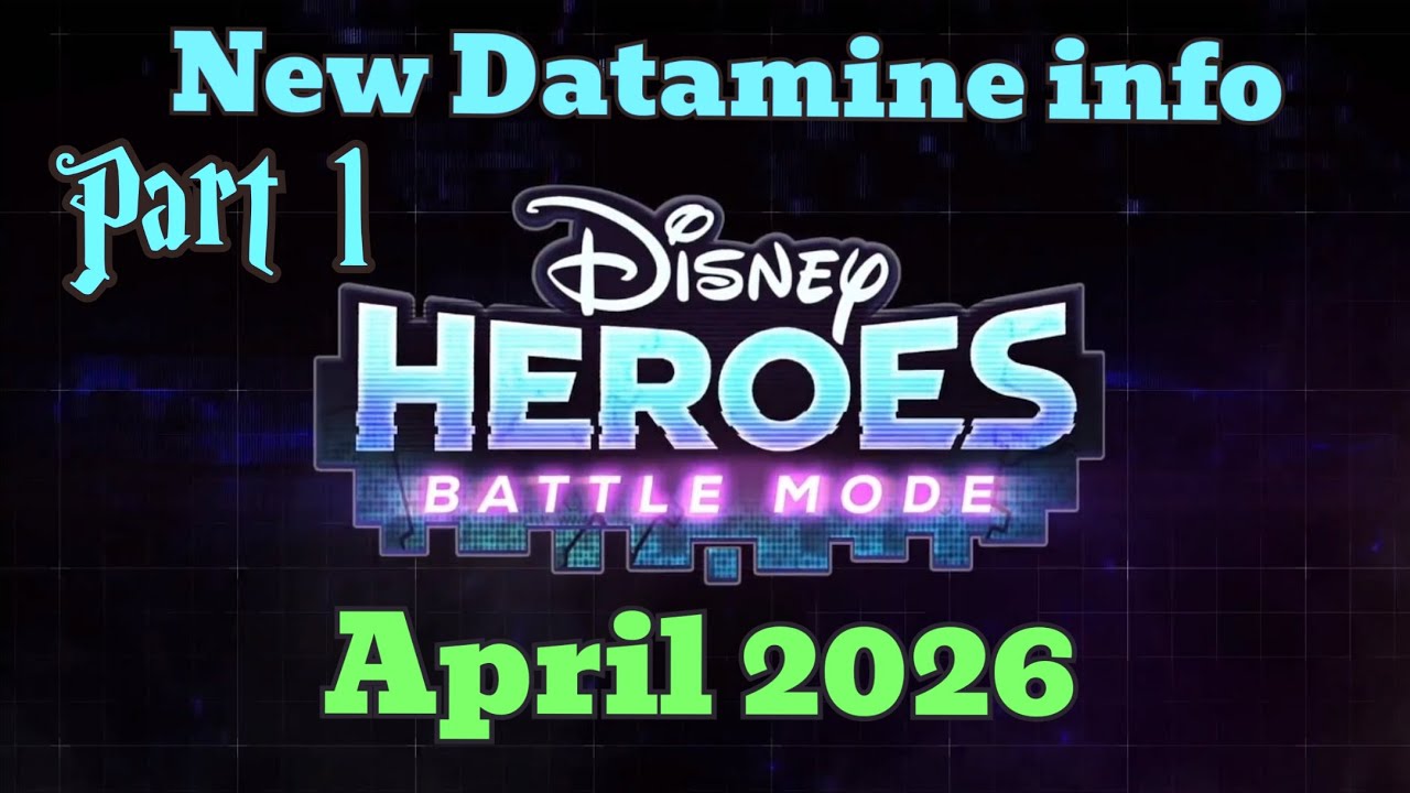Анализ данных режима битвы в игре Disney Heroes за апрель 2026 года. Часть 1. Приятного просмотра.