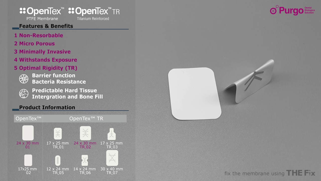 [Hands on] OpenTex® & OpenTex®-TR: PTFE Membrane