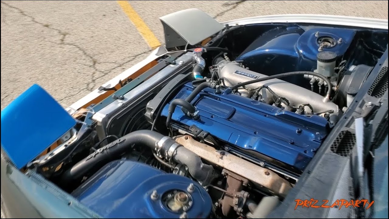 240sx RB25det Greddy Timing, E-Fans Fitted, Drift Tested