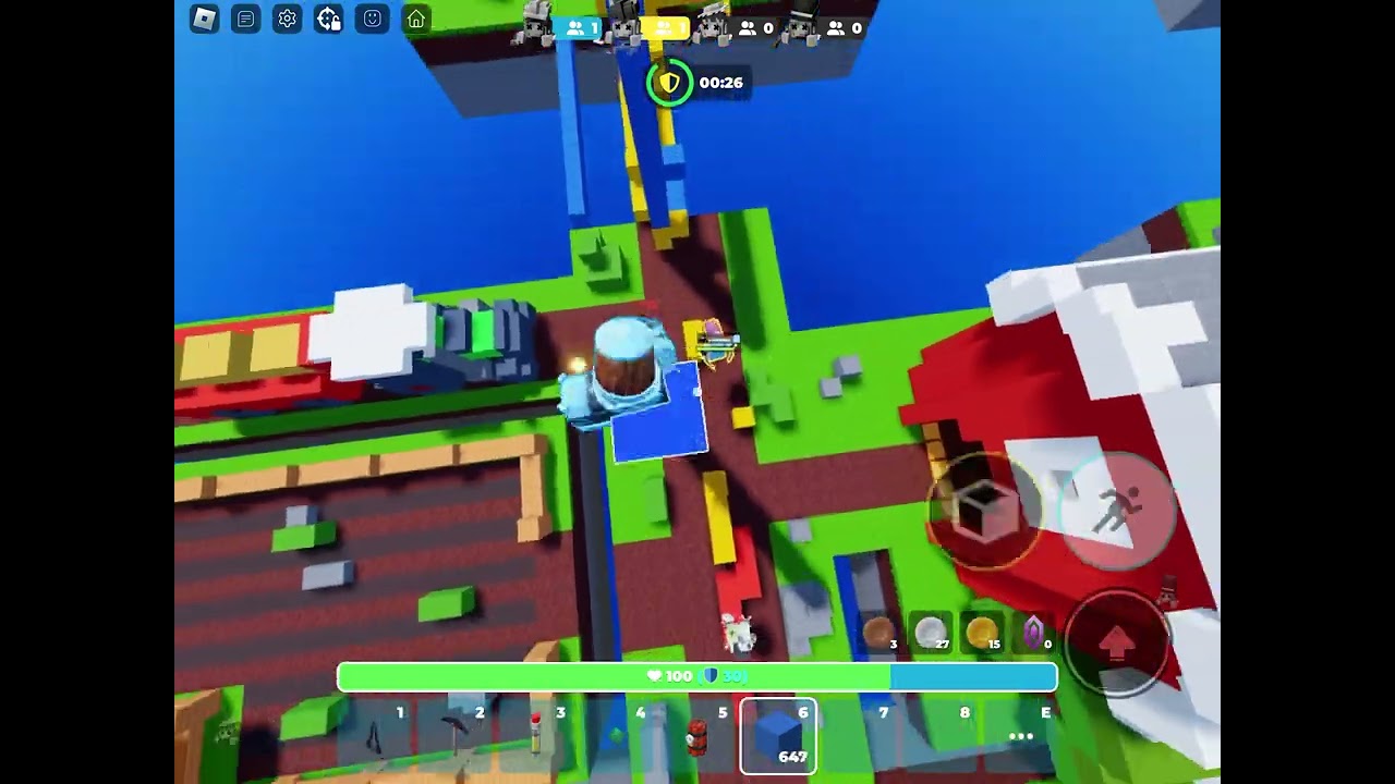 My First skywars video(Roblox)