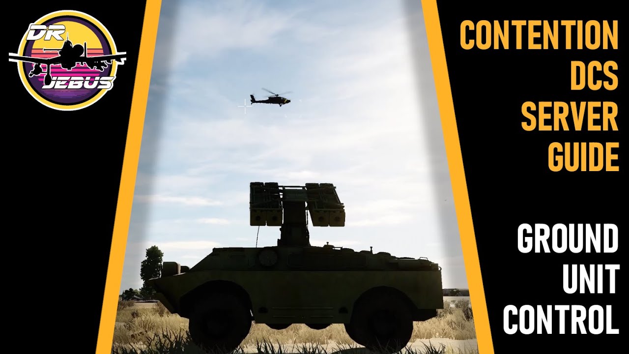 Contention DCS Server BEGINNER'S GUIDE | Controlling Ground Vehicles with Combined Arms
