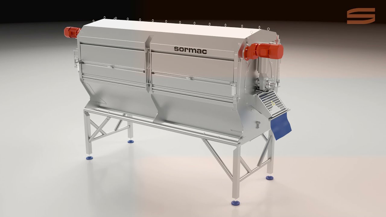 Potato knife peeling MS-30 - animation - Sormac