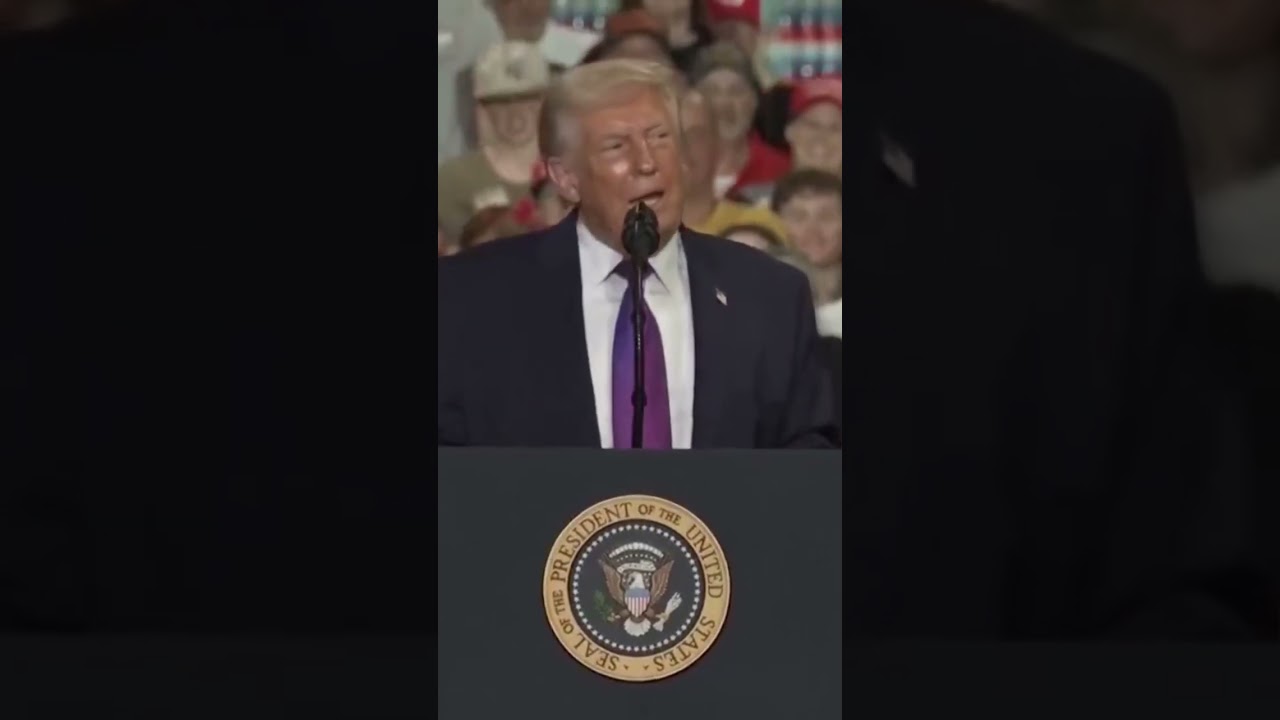 Трамп завидует его походке&hellip;?