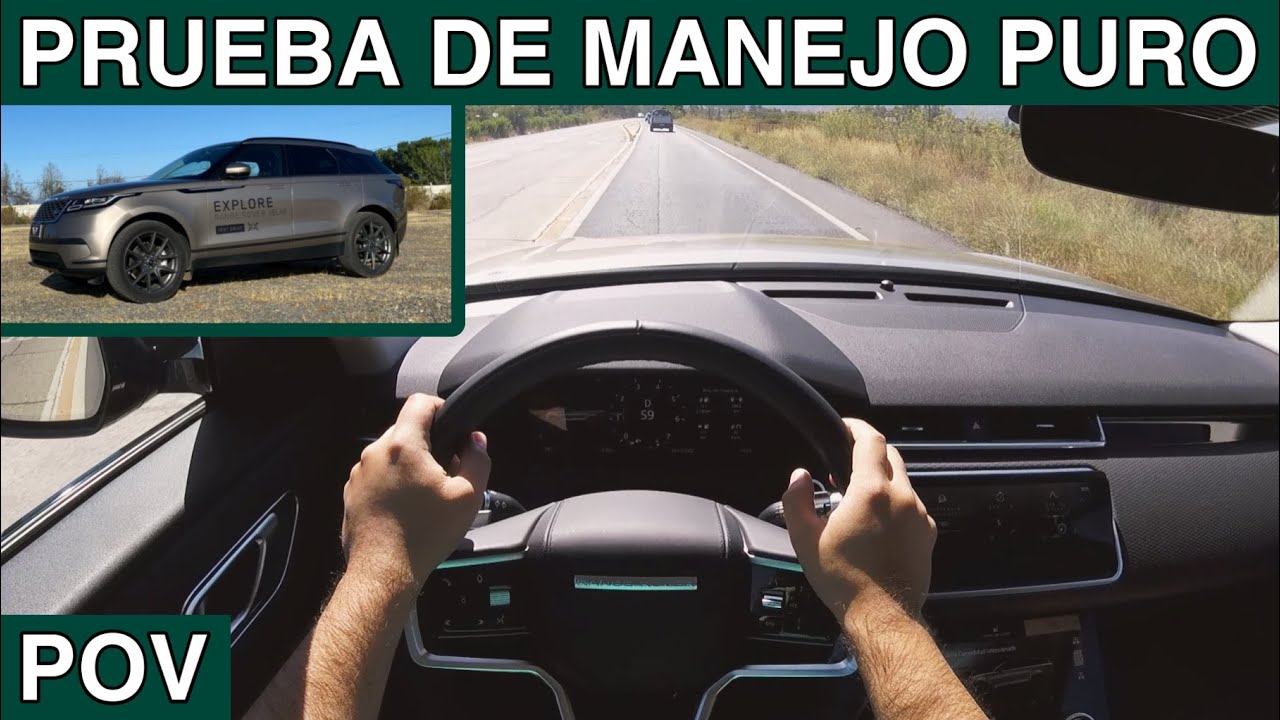 Manejando el RANGE ROVER VELAR 2023 - POV Review en Español | Prueba de conducción