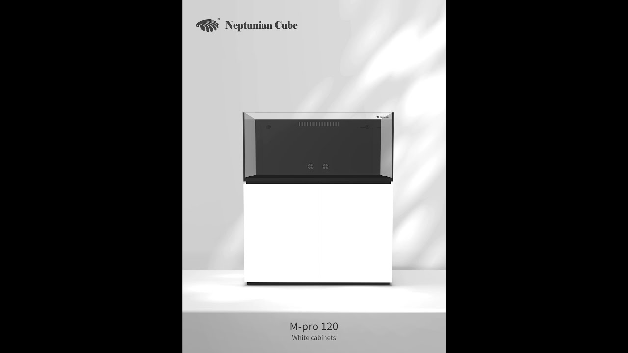Neptunian Cube M-pro 120 Aquarium Installation Video